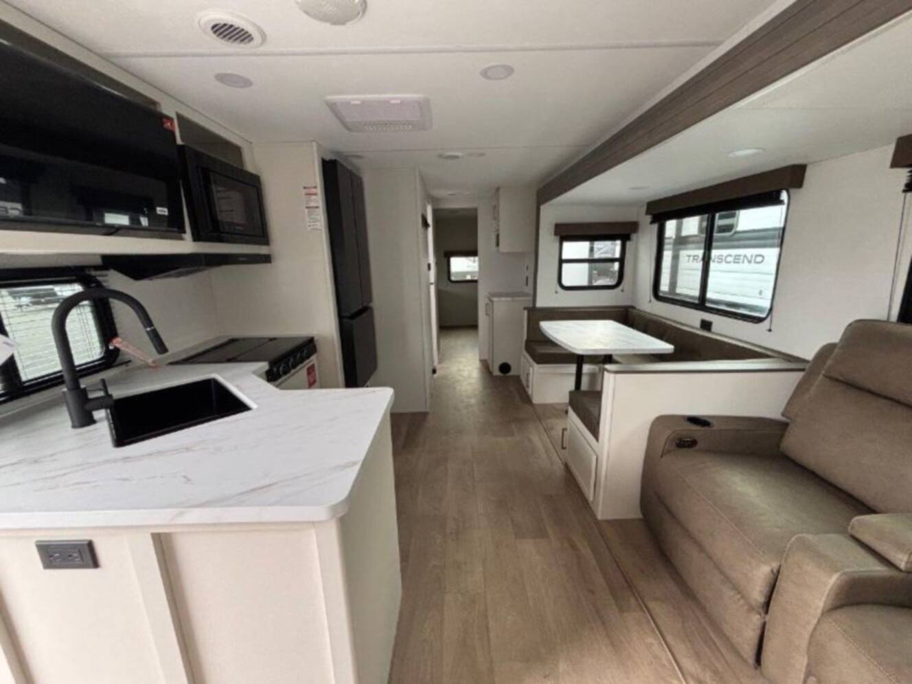 A photo of this 2026 Grand Design Transcend 325BHT