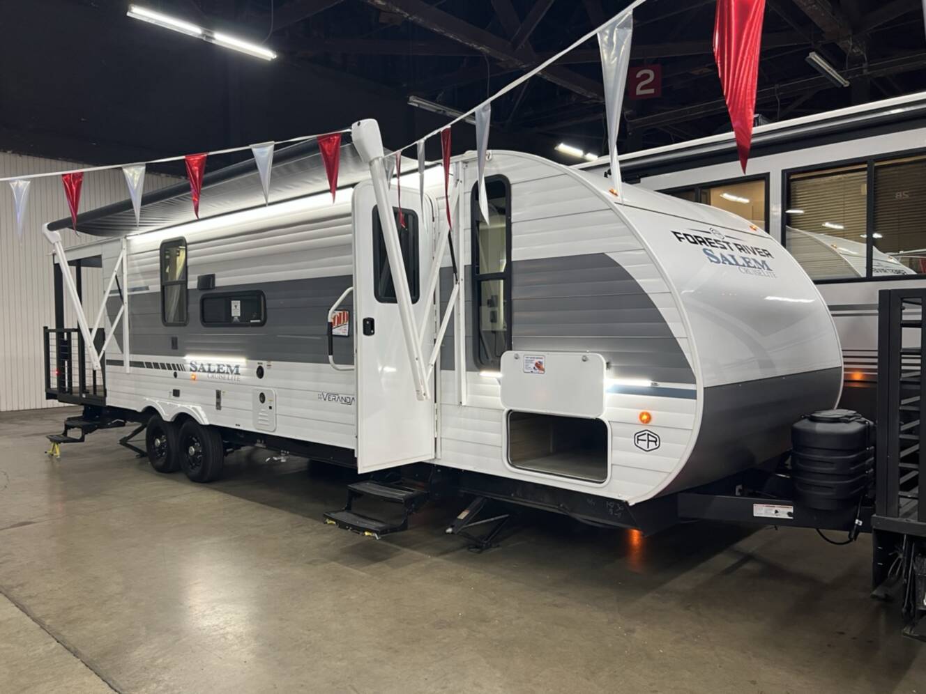 A photo of this 2025 Forest River Salem Cruise Lite 22VERANDA