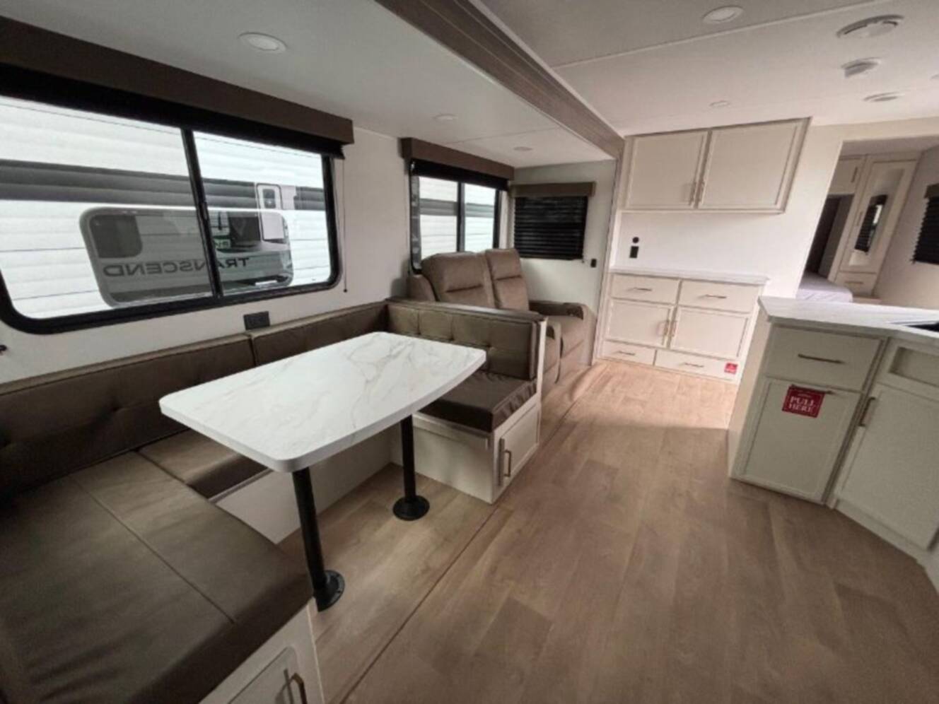 A photo of this 2026 Grand Design Transcend 325BHT