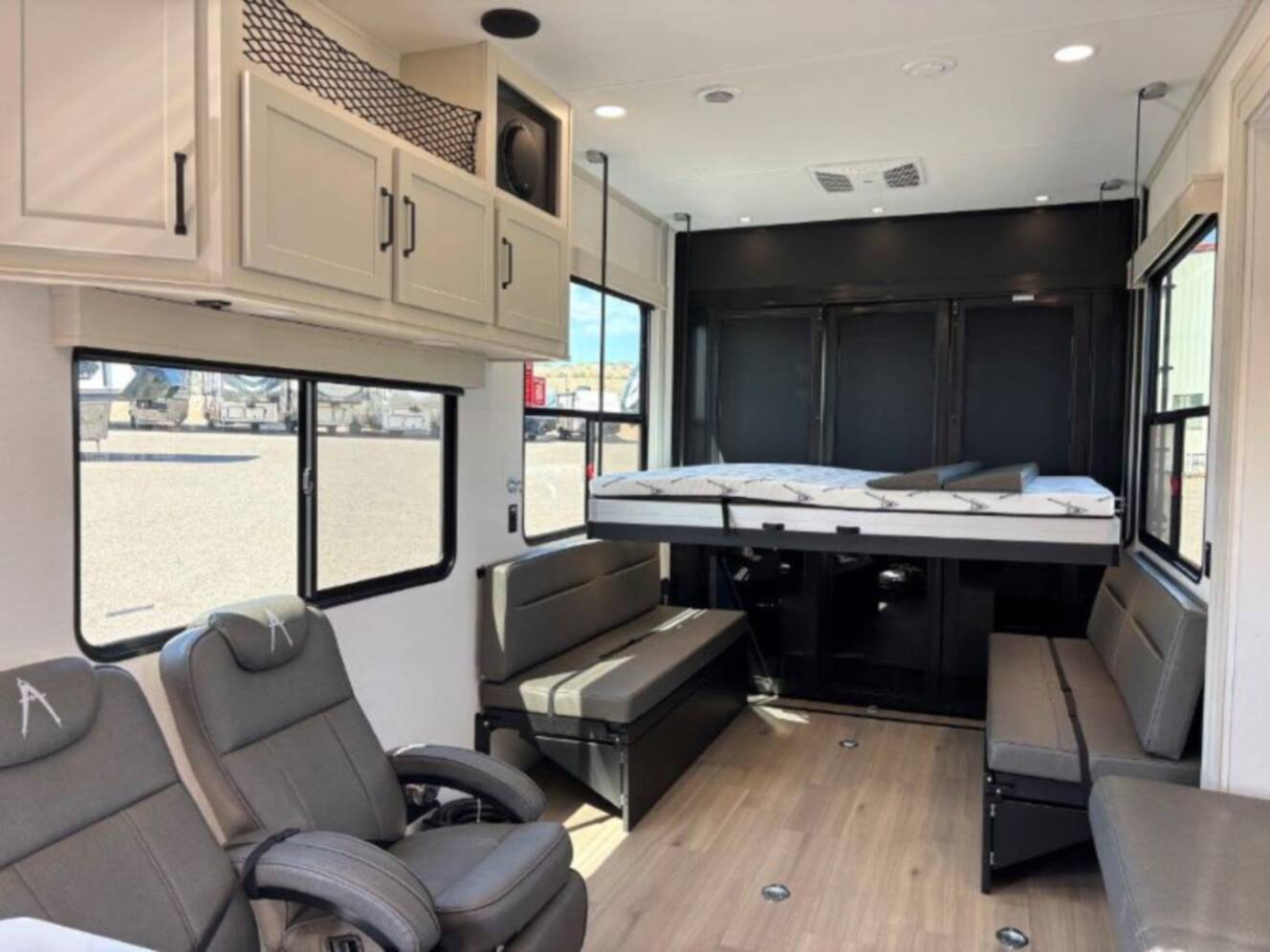 A photo of this 2026 Grand Design Momentum G-Class 325G