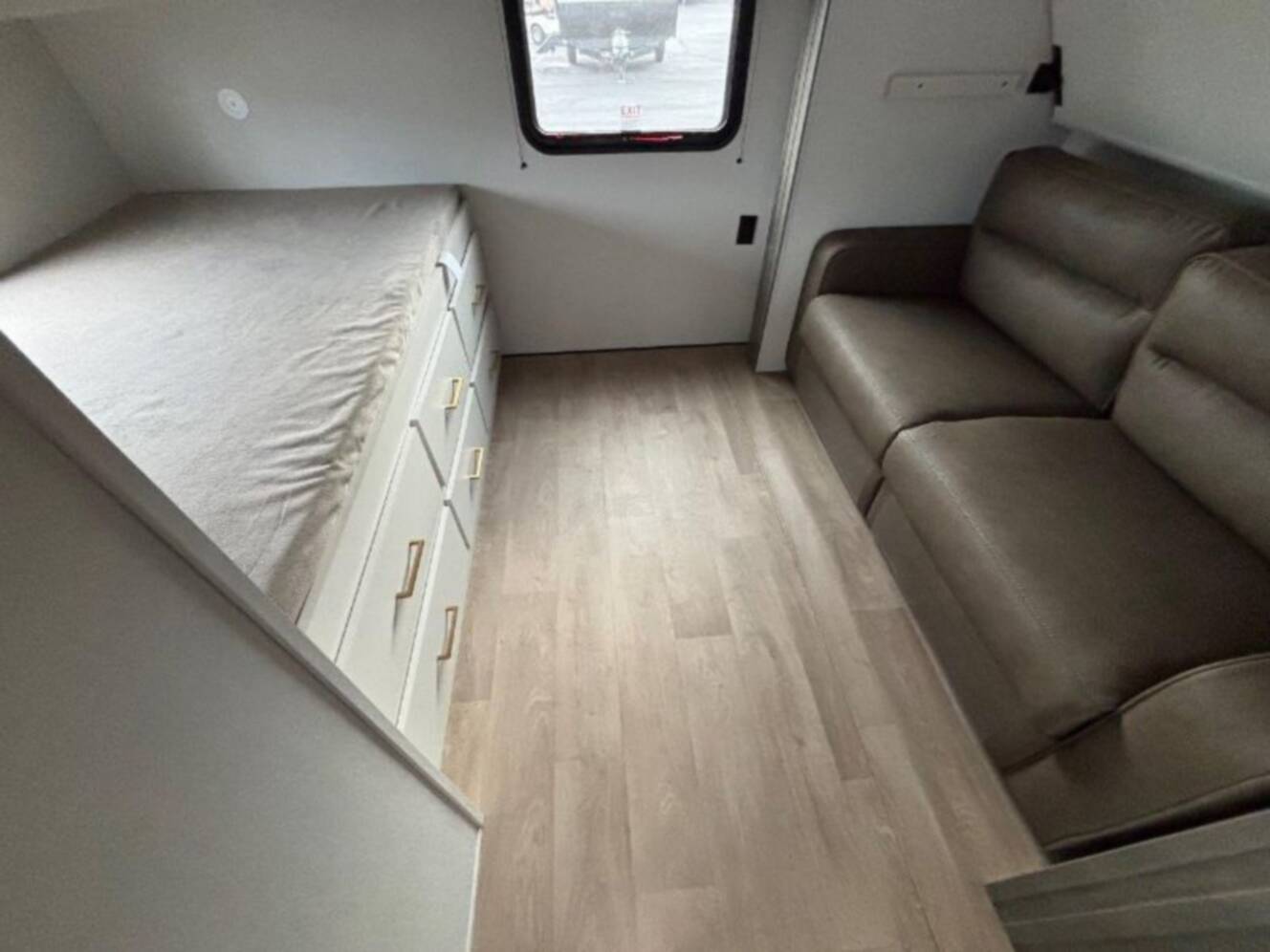 A photo of this 2026 Grand Design Transcend 325BHT
