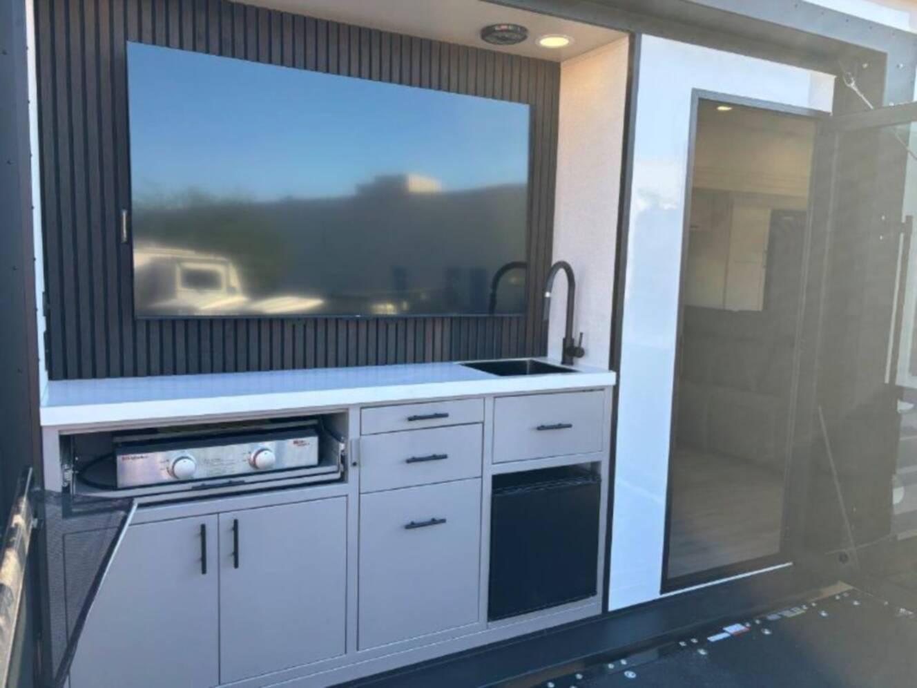 A photo of this 2026 Grand Design Momentum M-Class 399M