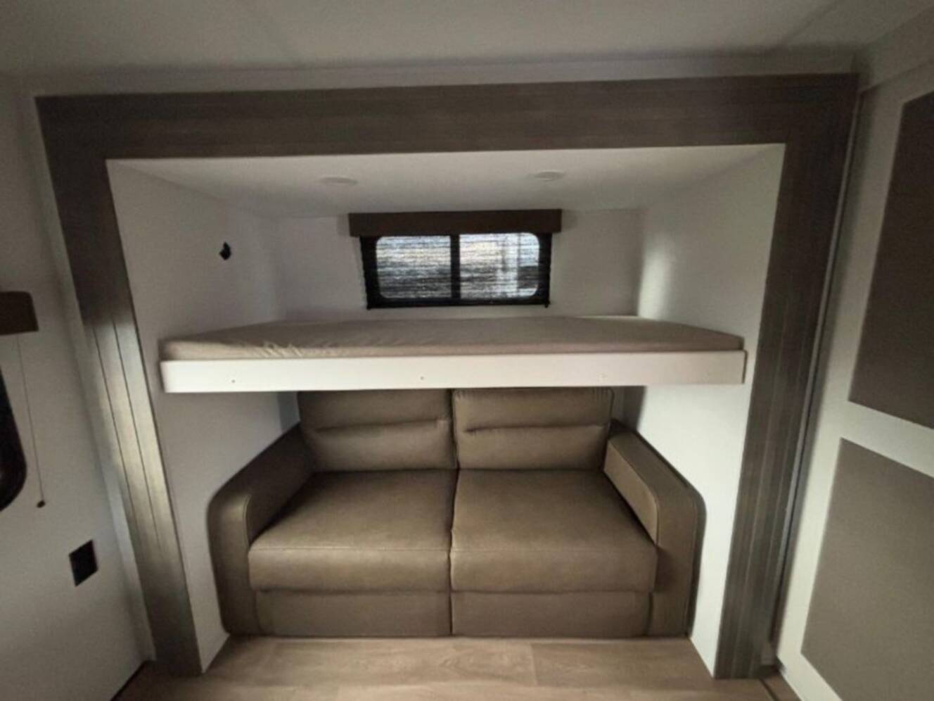 A photo of this 2026 Grand Design Transcend 325BHT