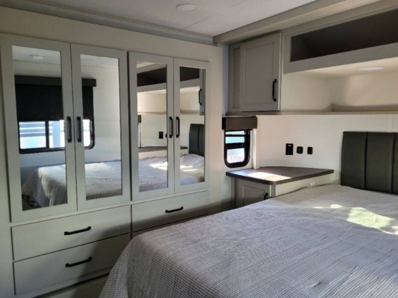 A photo of this 2026 Grand Design Momentum G-Class Fifth Wheel 394G