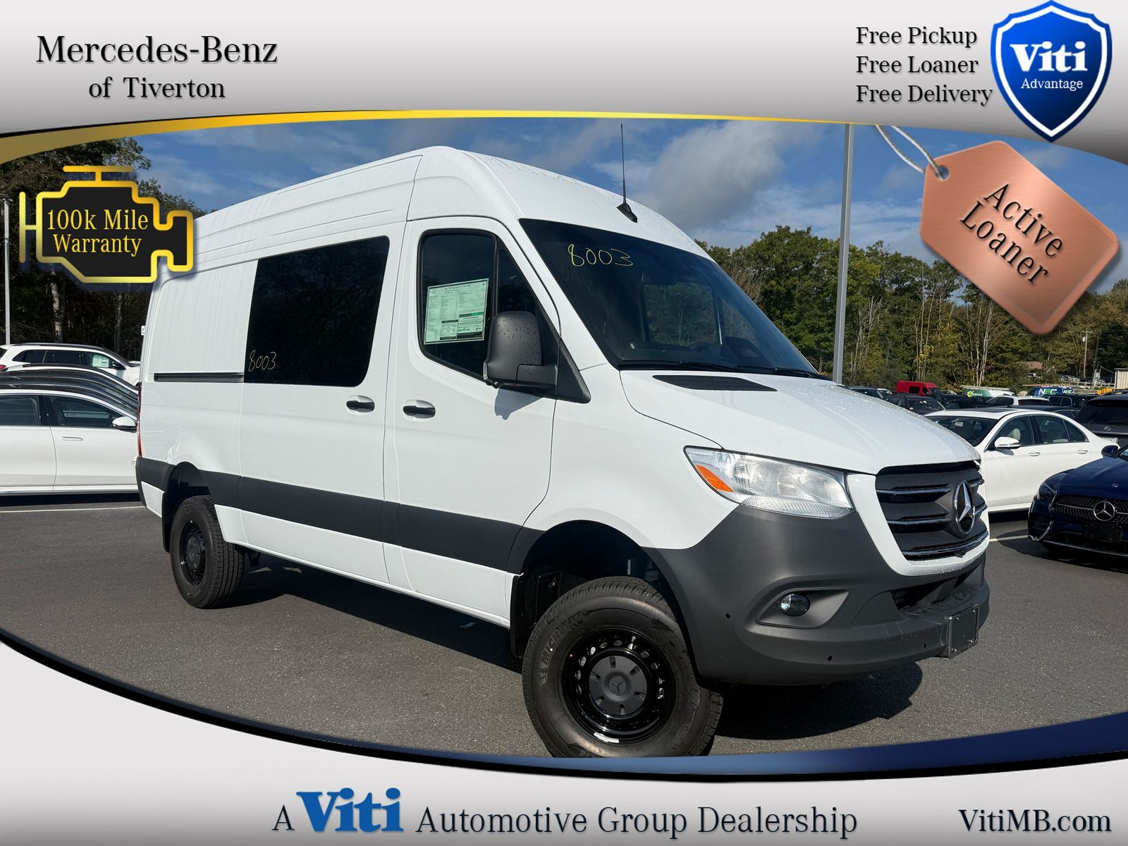 2026 MERCEDES-BENZ SPRINTER 2500 2500 in Tiverton, RI