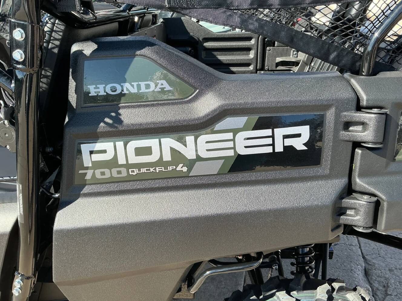 A photo of this 2026 Honda PIONEER 700-4 DELUXE