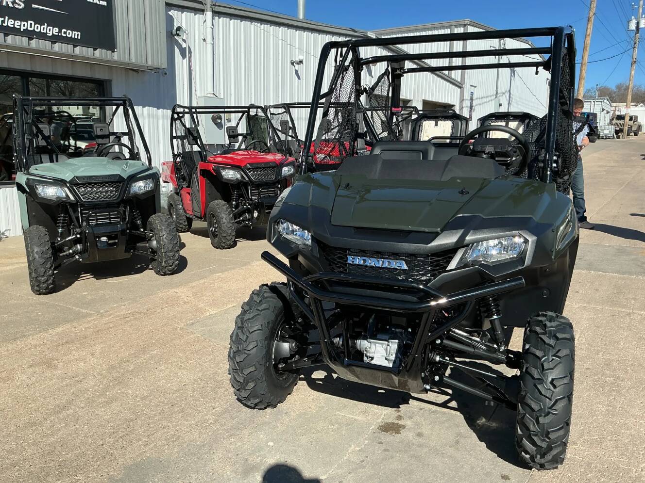 A photo of this 2026 Honda PIONEER 700-4 DELUXE
