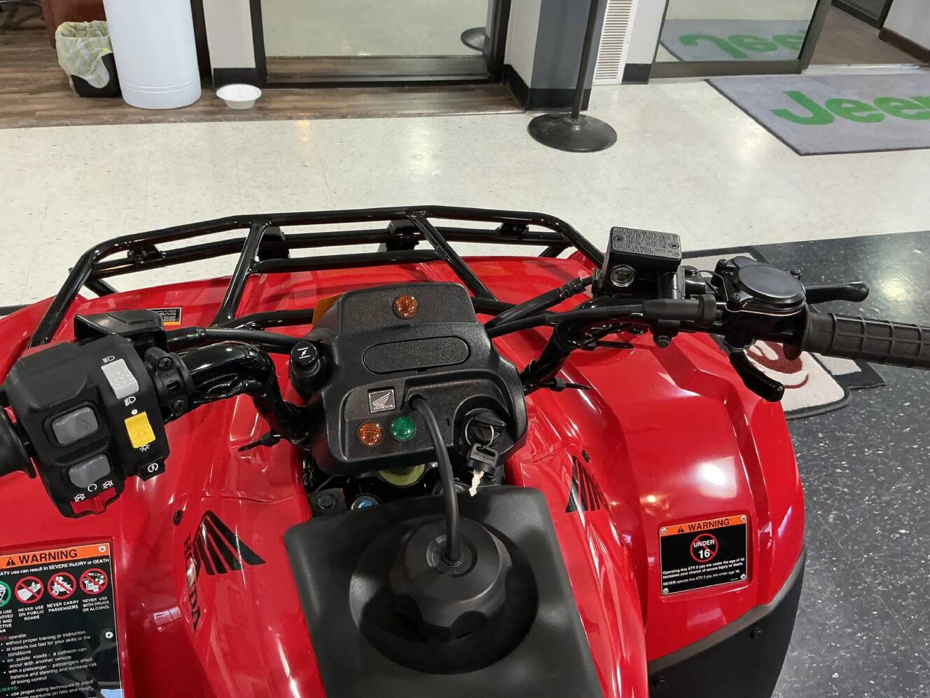 A photo of this 2026 Honda FOURTRAX RECON 2X4 ES