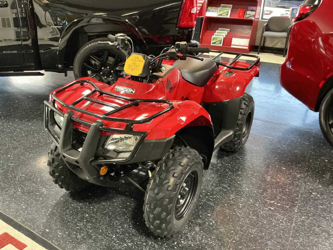 A photo of this 2026 Honda FOURTRAX RECON 2X4 ES