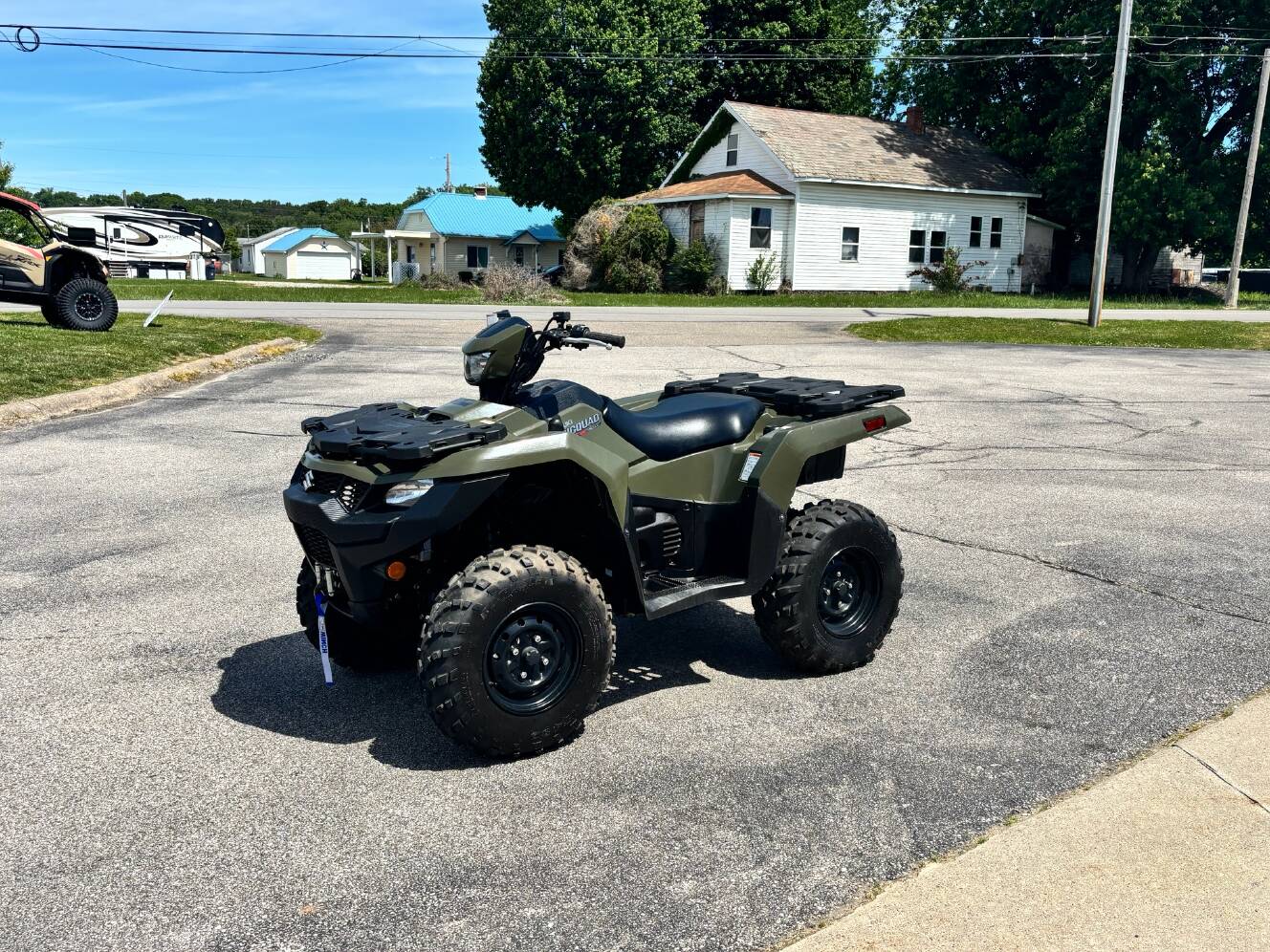 A photo of this 2022 Suzuki KingQuad 750AXi