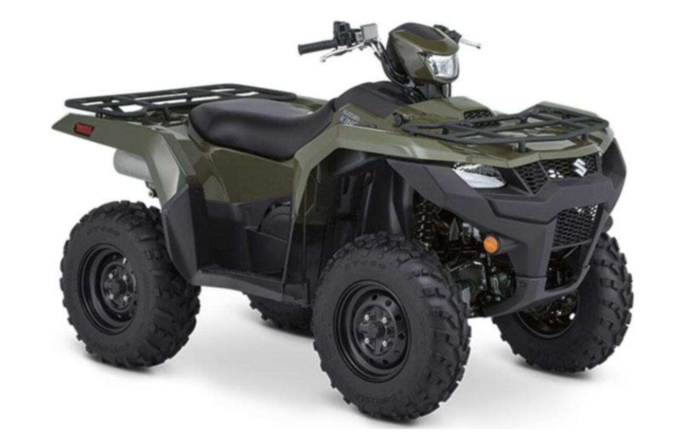 A photo of this 2022 Suzuki KingQuad 750AXi