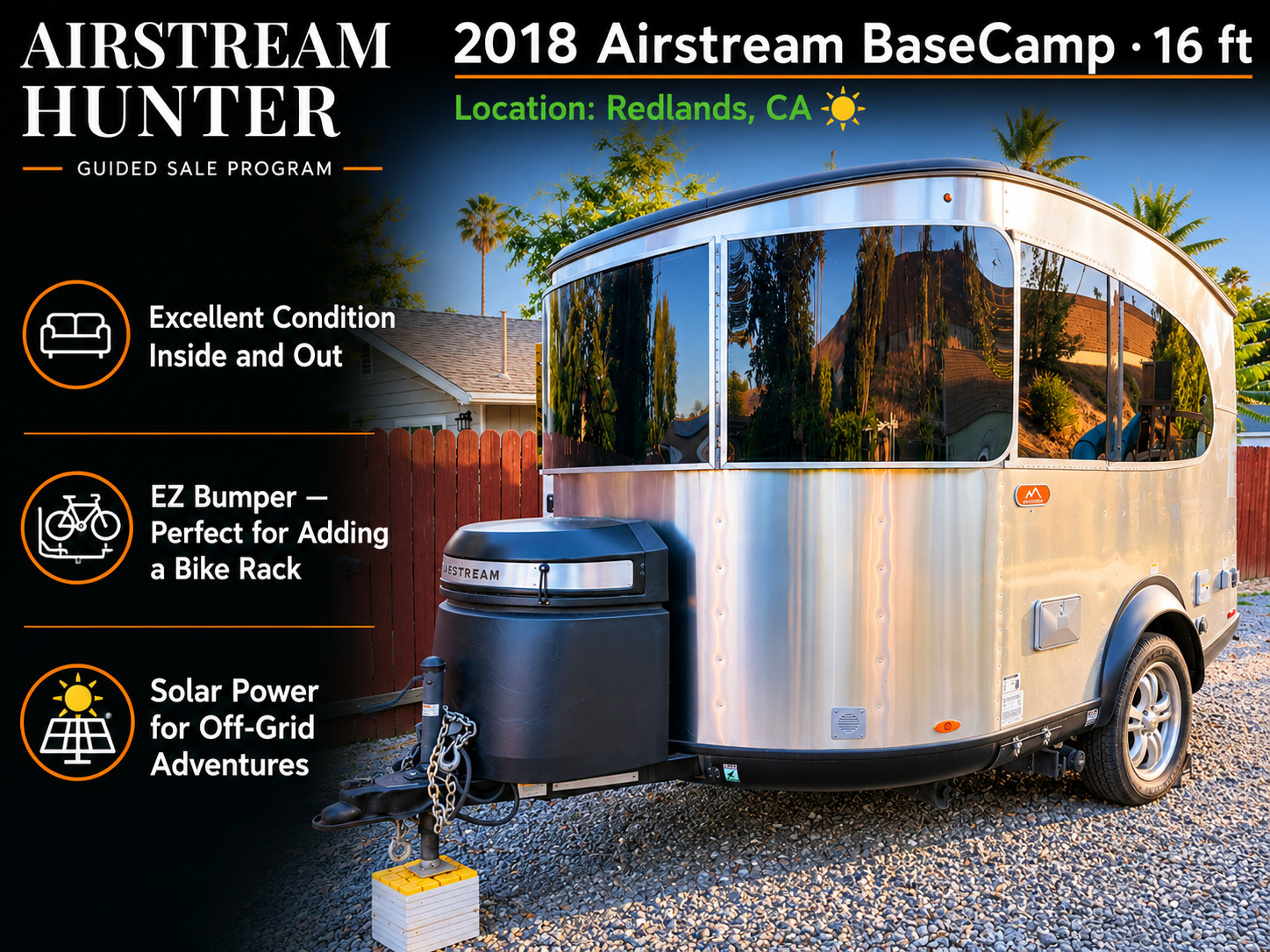 2018 Airstream BASECAMP 16 in redlands CA