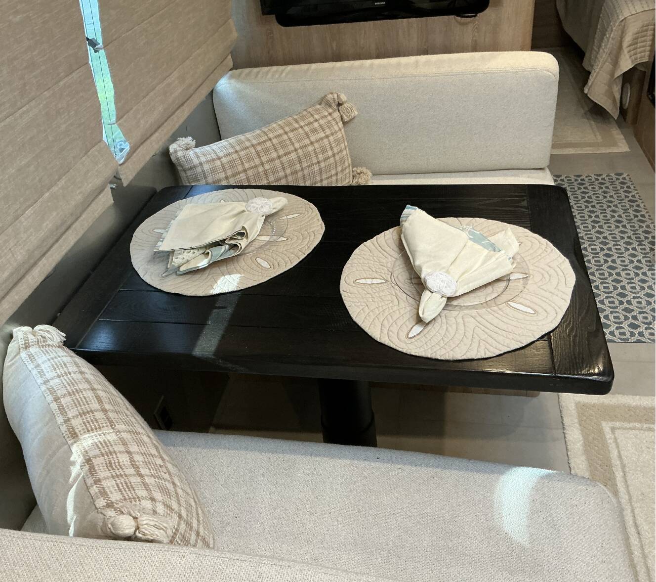 A photo of this 2023 Airstream POTTERY BARN SPECIAL EDITION 28RBT
