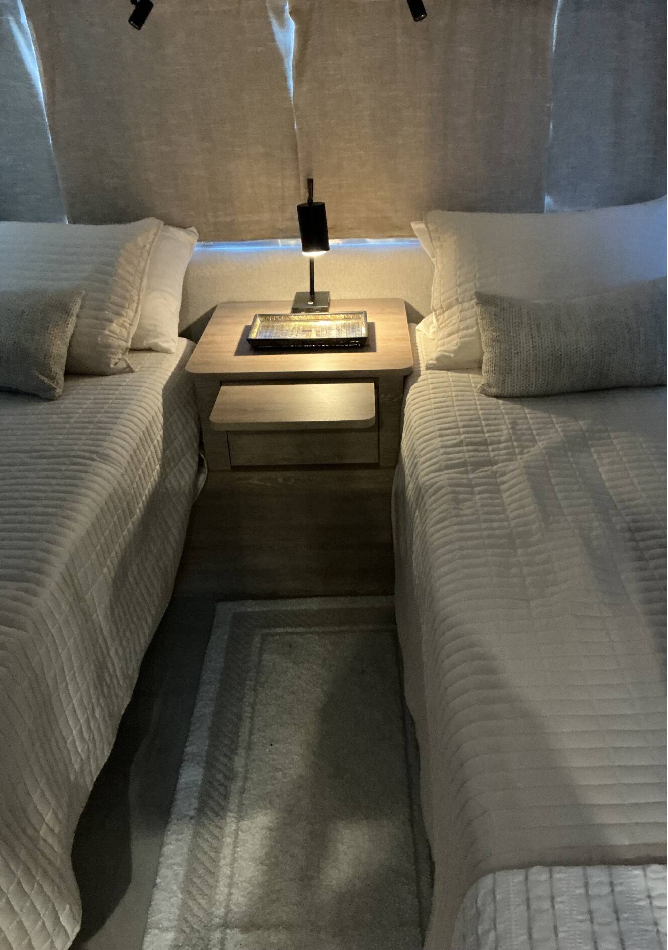 A photo of this 2023 Airstream POTTERY BARN SPECIAL EDITION 28RBT