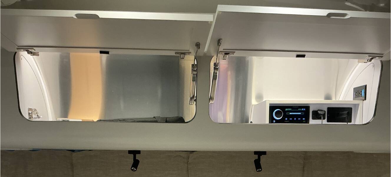 A photo of this 2023 Airstream POTTERY BARN SPECIAL EDITION 28RBT