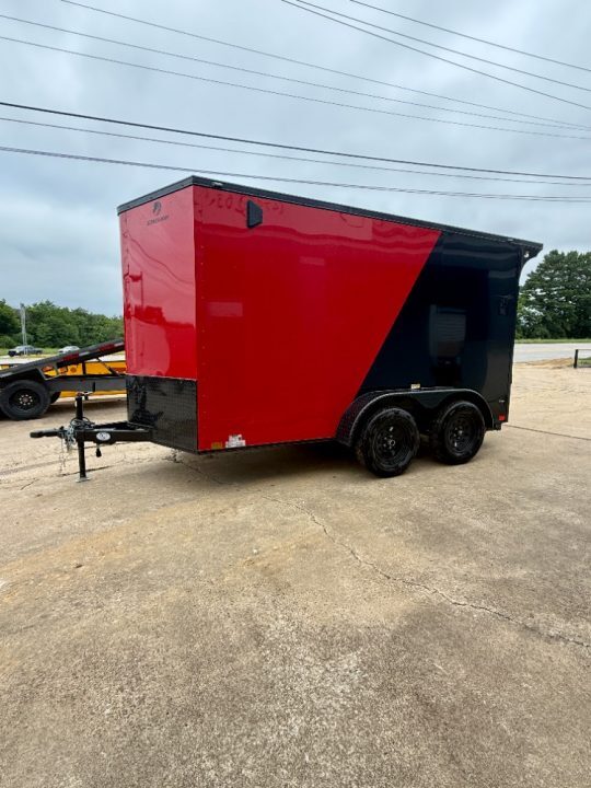 2026 Stallion Manufacturing LLC 6' X 12' Tandem Axle Ramp Door in Fayetteville, AR