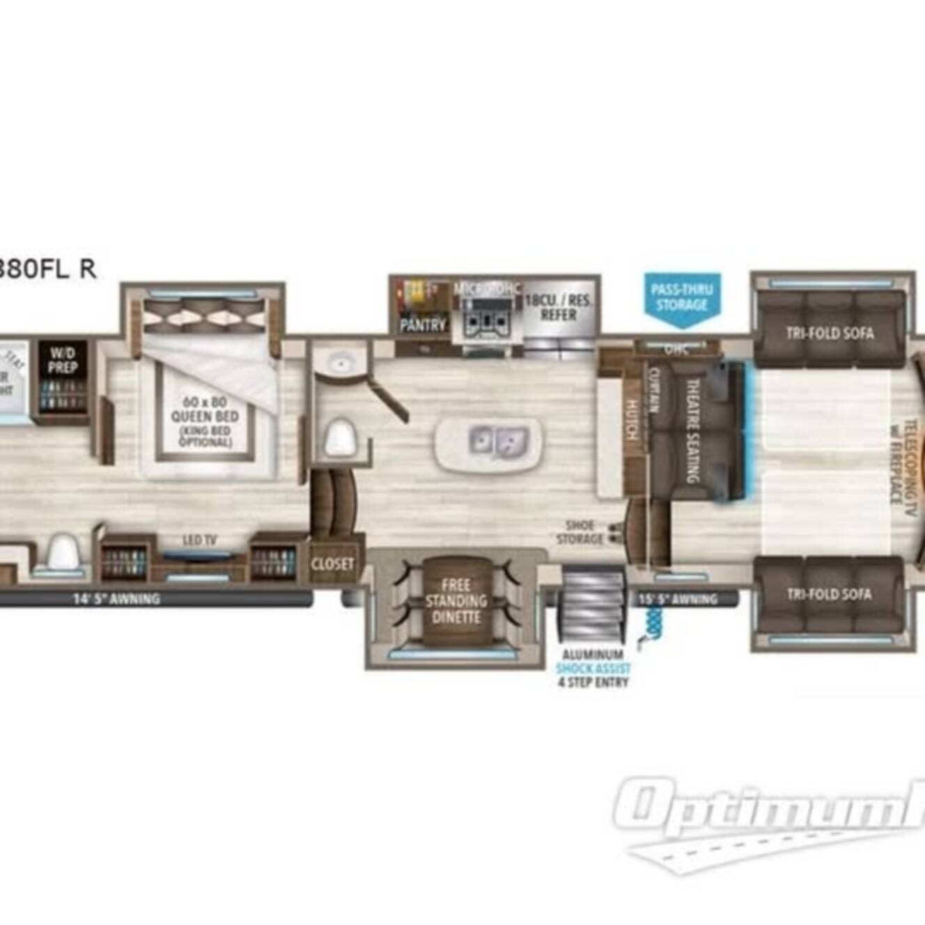 A photo of this 2019 Grand Design SOLITUDE 380FL