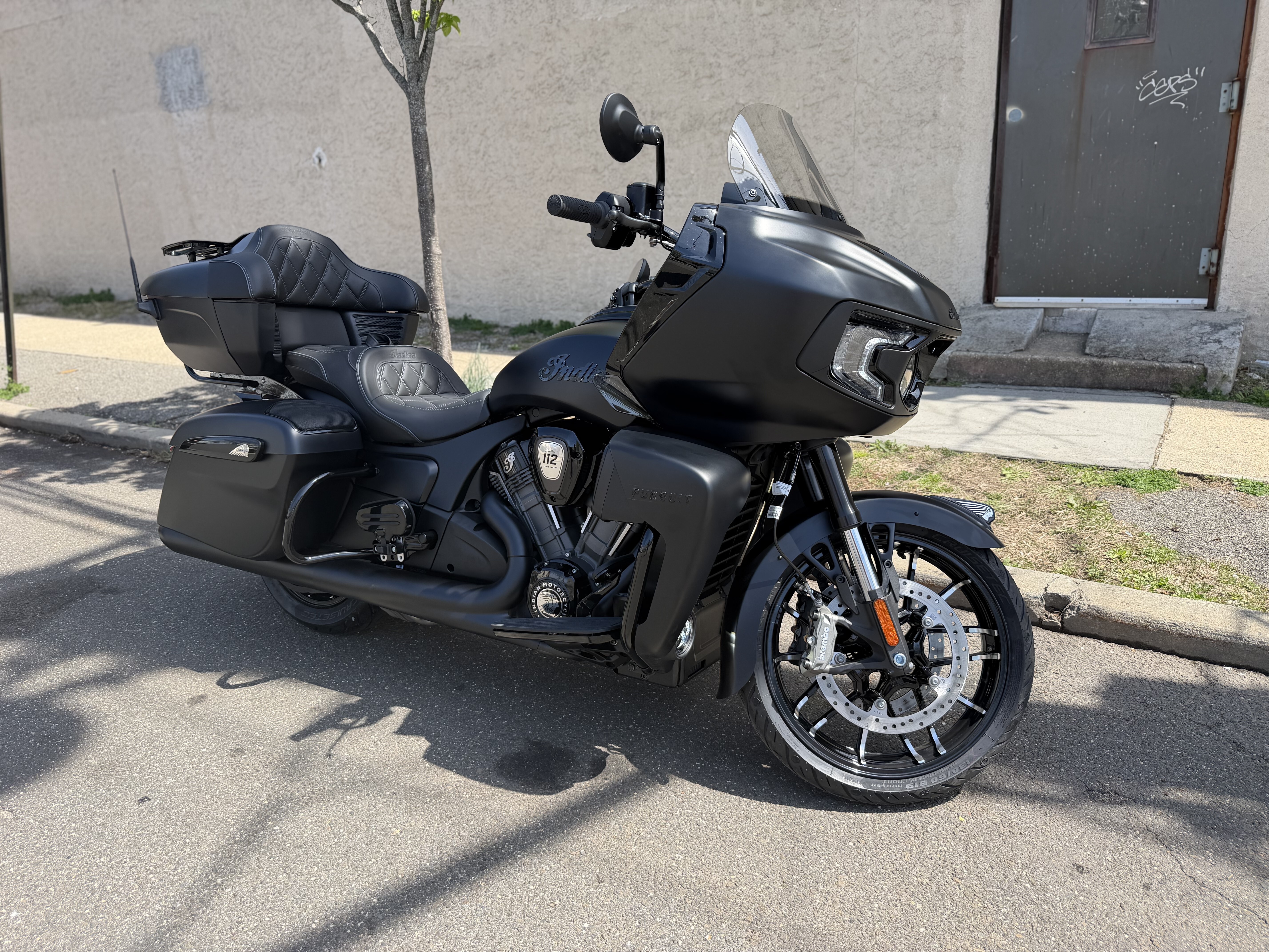 2026 Indian Motorcycle Pursuit® Dark Horse® with 112 and Powerband Audio Pac DARK HORSE in Mineola, NY