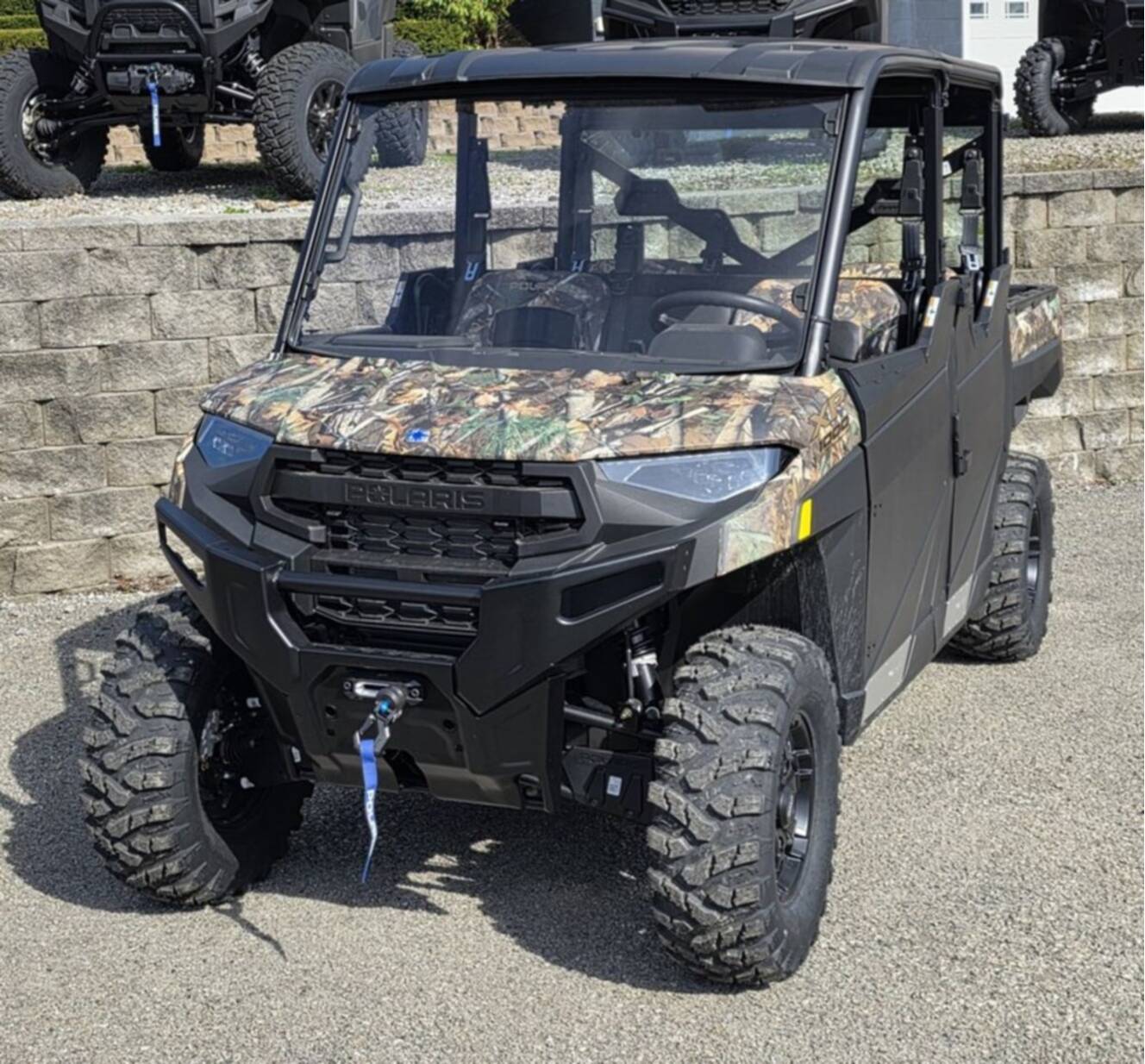 A photo of this 2026 Polaris® Ranger Crew XP 1000 Premium Polaris Pursuit Camo