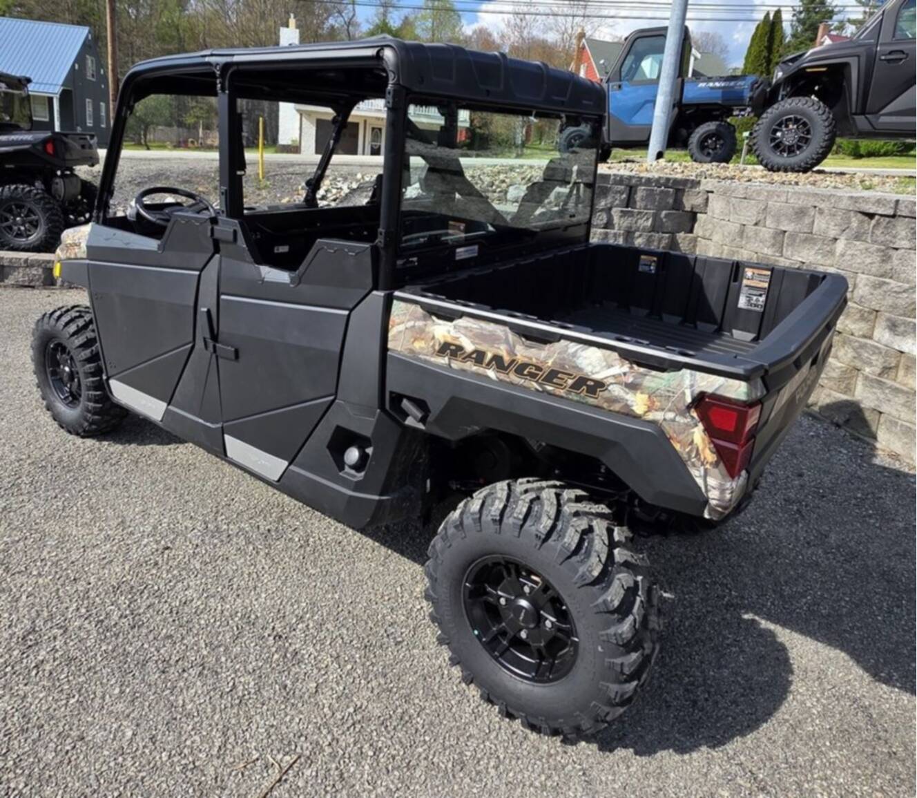 A photo of this 2026 Polaris® Ranger Crew XP 1000 Premium Polaris Pursuit Camo