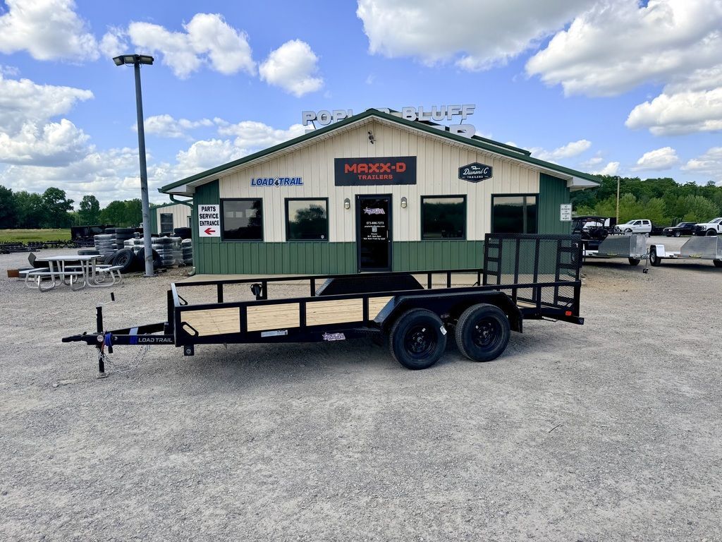 2026 LOAD TRAIL UE8316 83" x 16' Tandem Utility w/ 2' Dovetail and 3' S in Poplar Bluff, MO