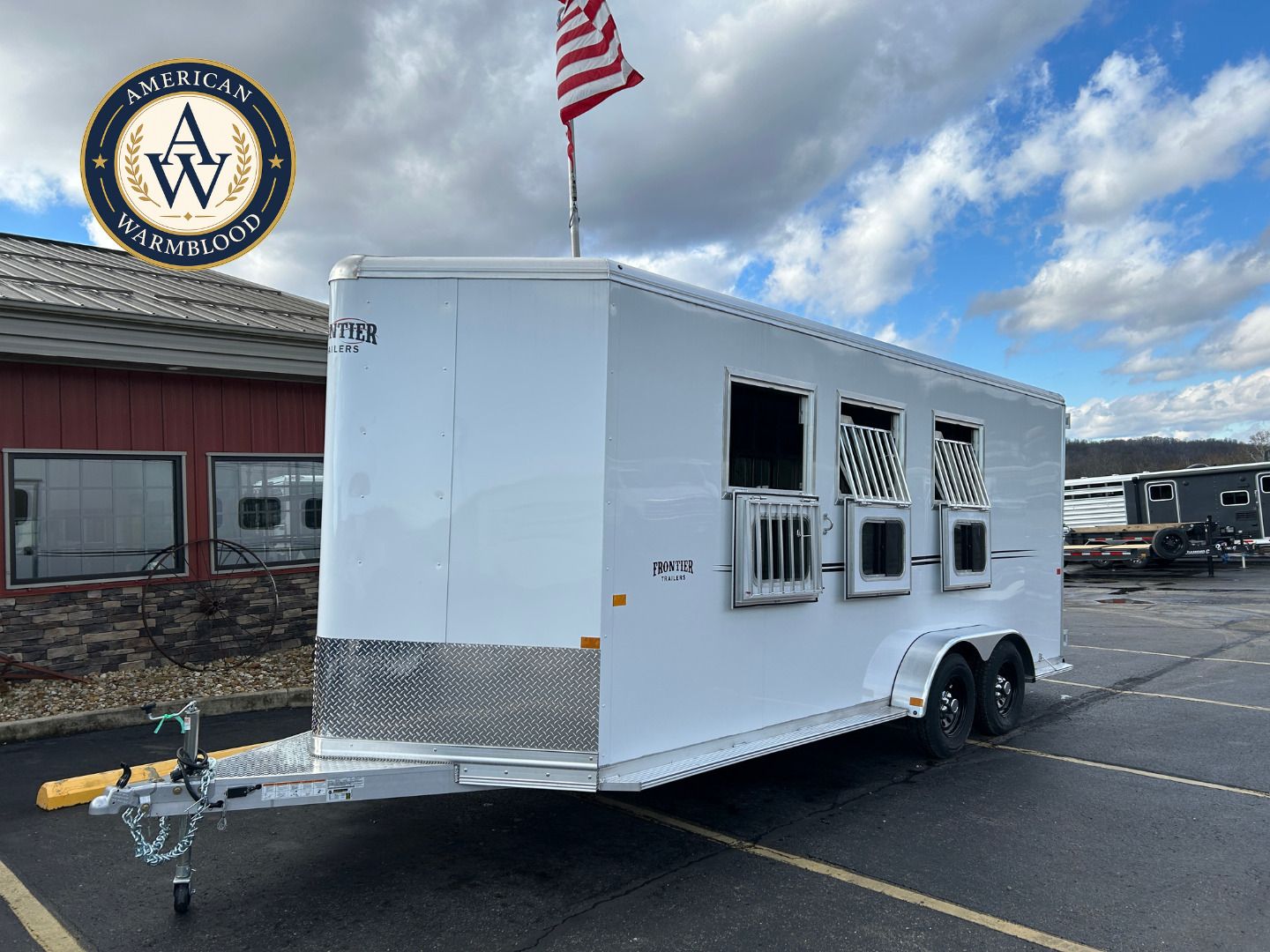 2026 Frontier Trailers 3 Horse Extra-Large (Warmblood) Horse Trailer in Athens, OH