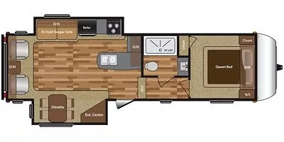 2015 Keystone Hideout 299RLDS in carthage MO