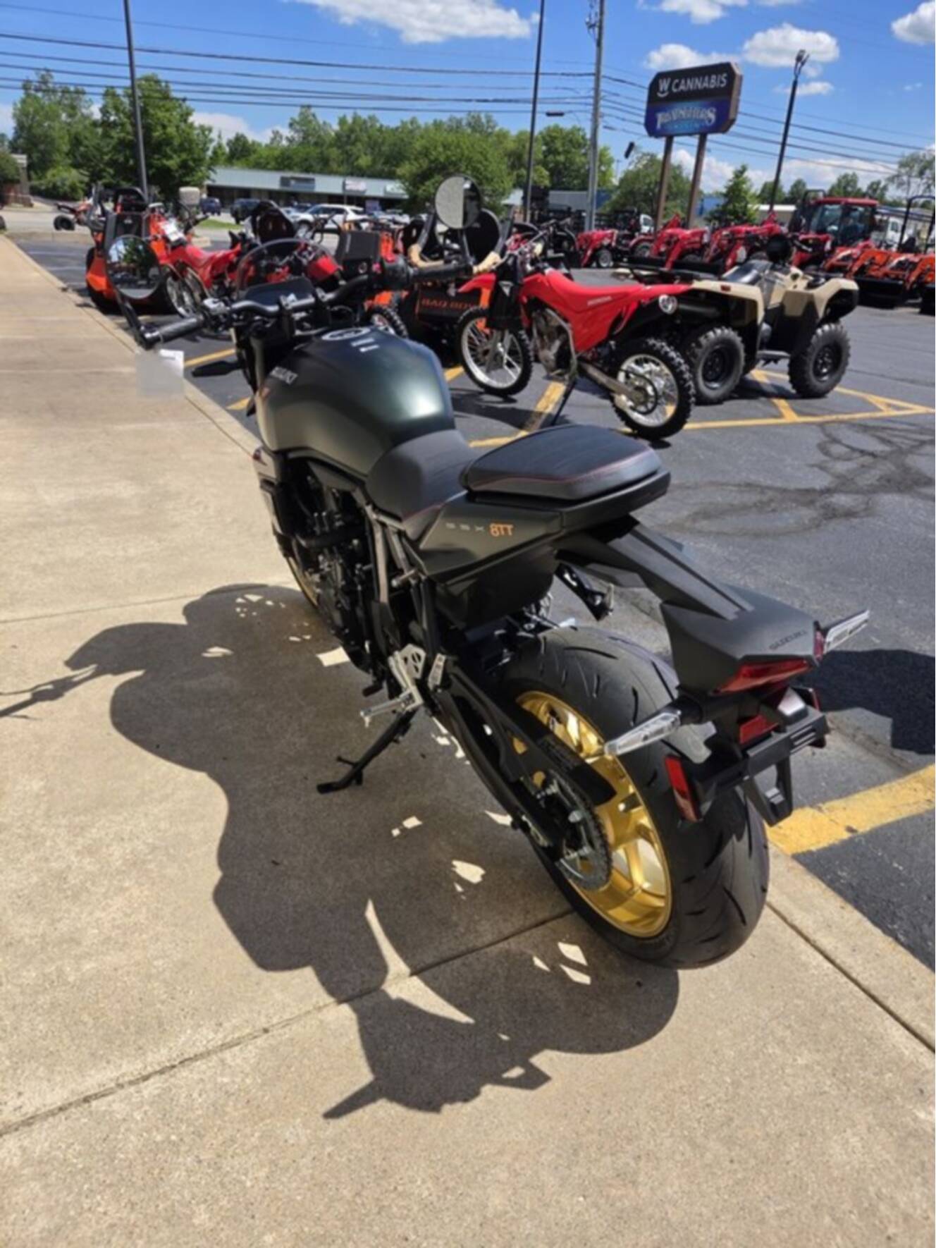 A photo of this 2026 Suzuki GSX-8TT
