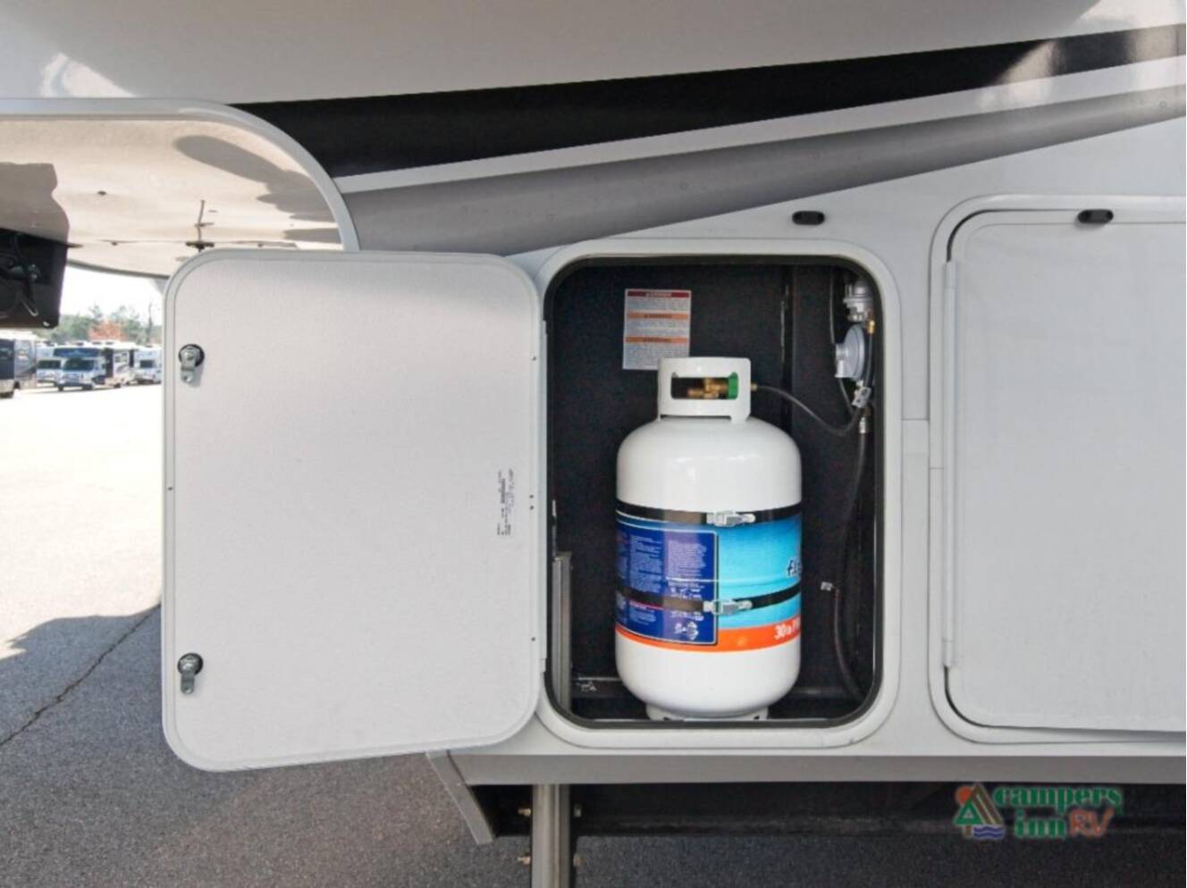 A photo of this 2026 Grand Design Solitude 390RK