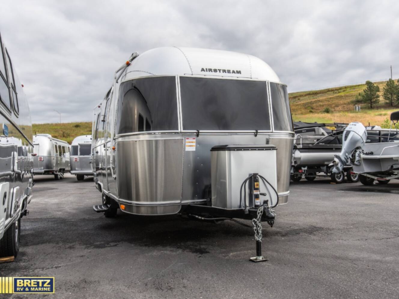 A photo of this 2023 Airstream Bambi 20FB