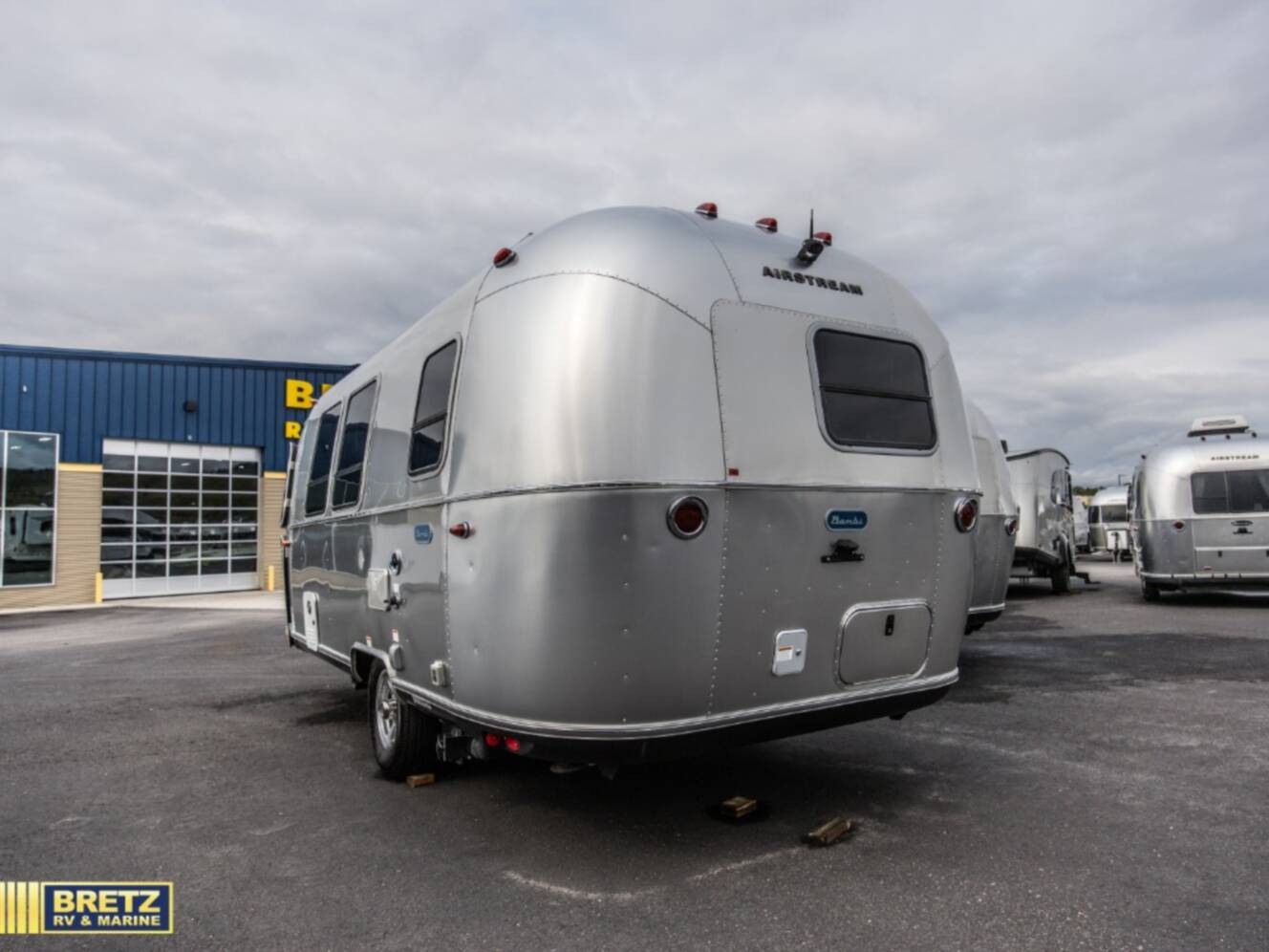 A photo of this 2023 Airstream Bambi 20FB