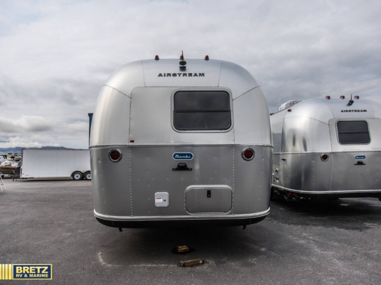 A photo of this 2023 Airstream Bambi 20FB