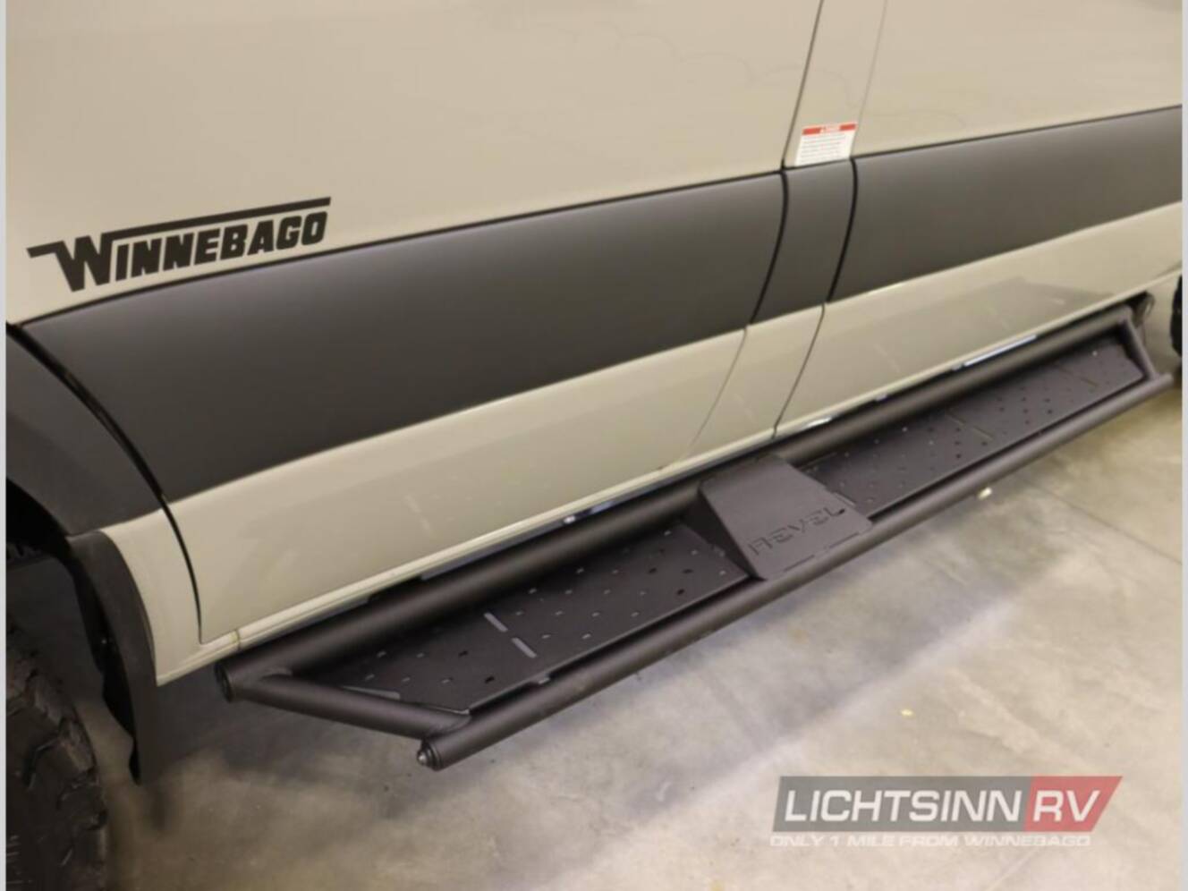 A photo of this 2027 Winnebago Revel 44EC