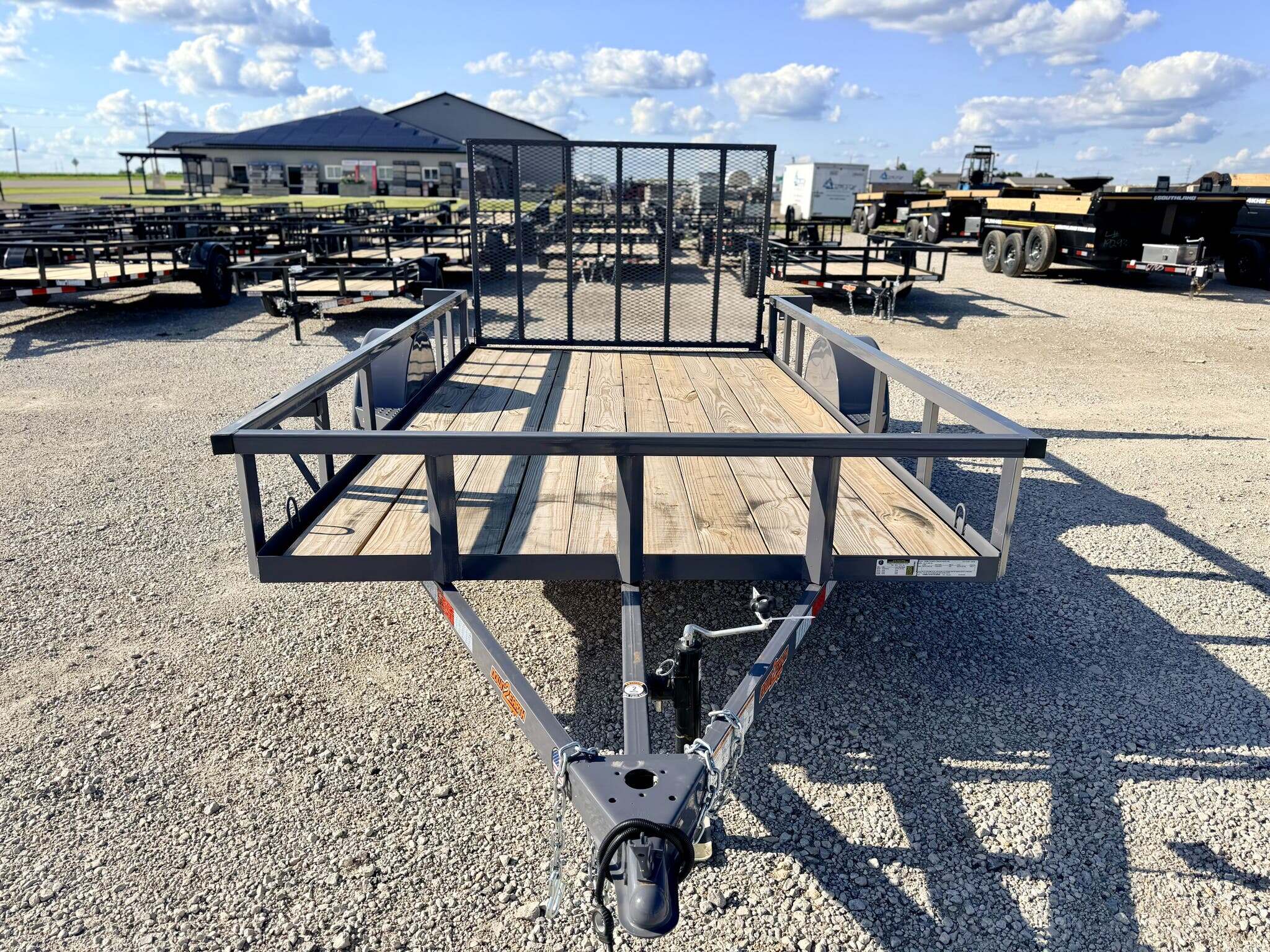 2026 Down 2 Earth DTE7612G29 76" x 12 Utility Trailer - Tube Frame - 3500 in Goodfield, IL
