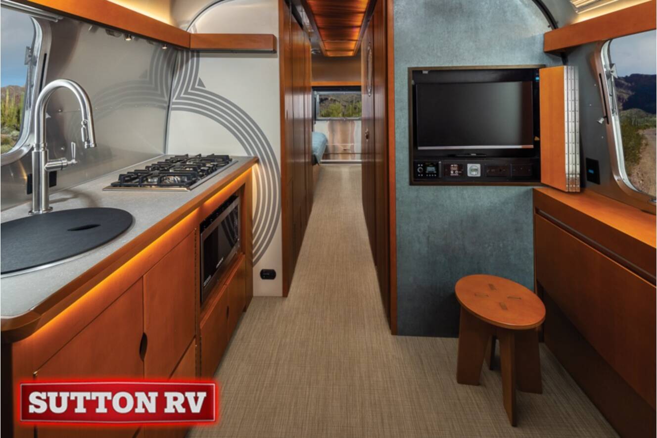 A photo of this 2026 Airstream Frank Lloyd Wright Limited Edition 28RB