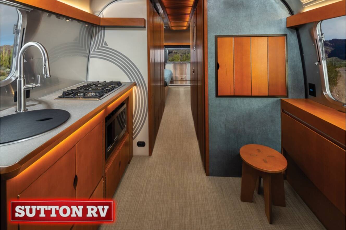 A photo of this 2026 Airstream Frank Lloyd Wright Limited Edition 28RB