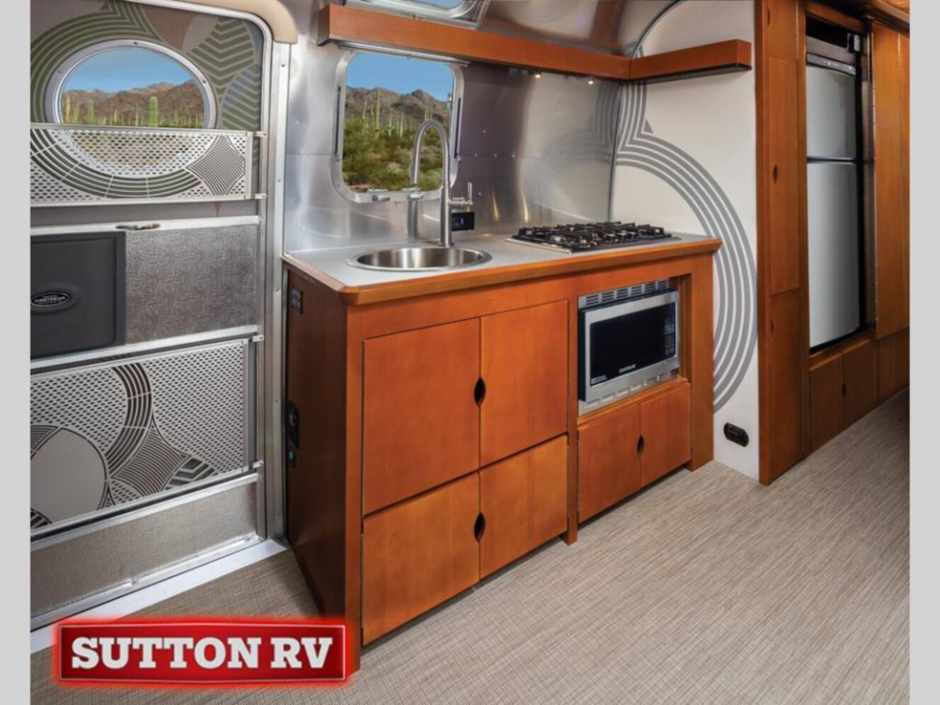 A photo of this 2026 Airstream Frank Lloyd Wright Limited Edition 28RB