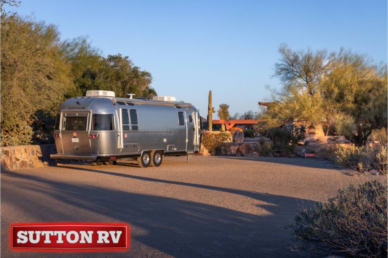 A photo of this 2026 Airstream Frank Lloyd Wright Limited Edition 28RB