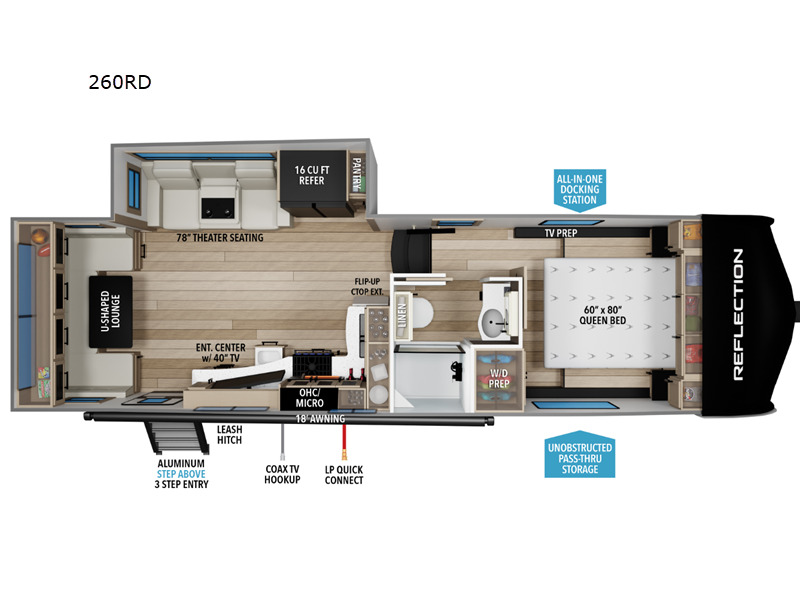 2026 Grand Design Reflection 150 Series 260RD in odessa TX