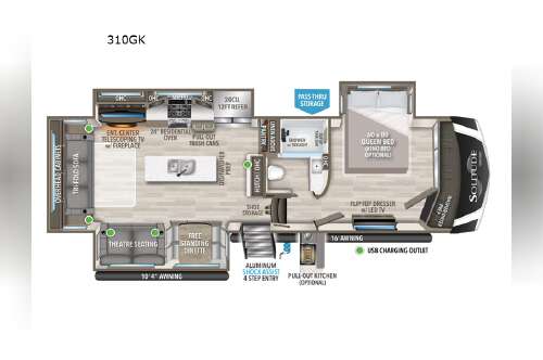 2024 Grand Design Solitude 310GK in north tonawanda NY
