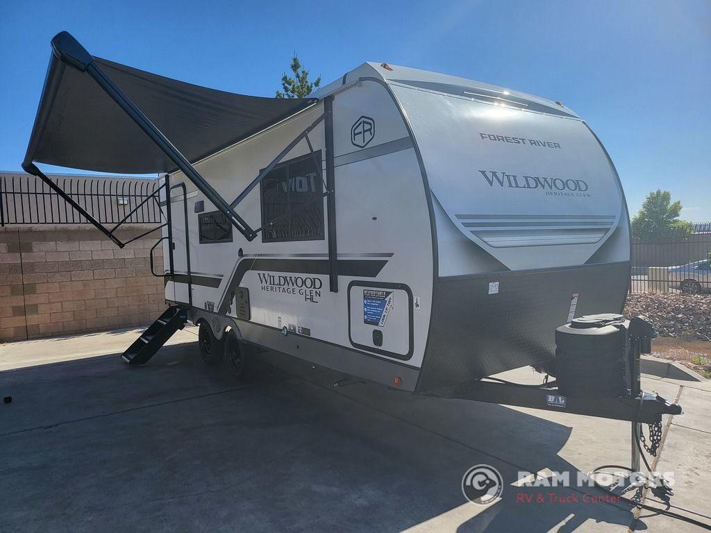 2026 Forest River Rv Wildwood Heritage Glen Hyper-Lyte 21RBHL in albuquerque NM