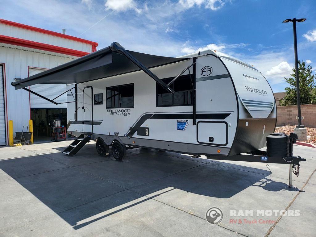 2026 Forest River Rv Wildwood Heritage Glen Hyper-Lyte 24RBHL in albuquerque NM