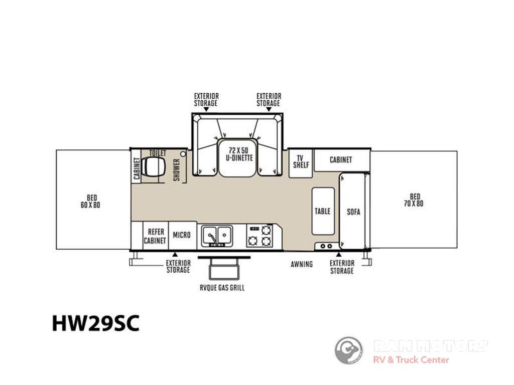 2015 Forest River Rv Flagstaff High Wall HW29SC in albuquerque NM