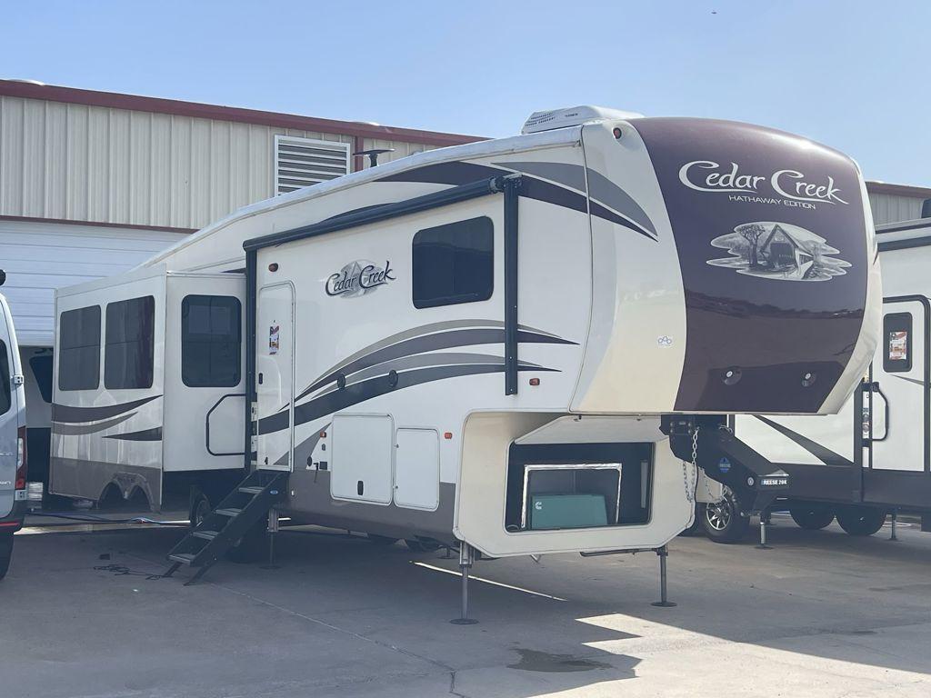 2018 Forest River Rv Cedar Creek Hathaway Edition 34RL2 in fort worth TX