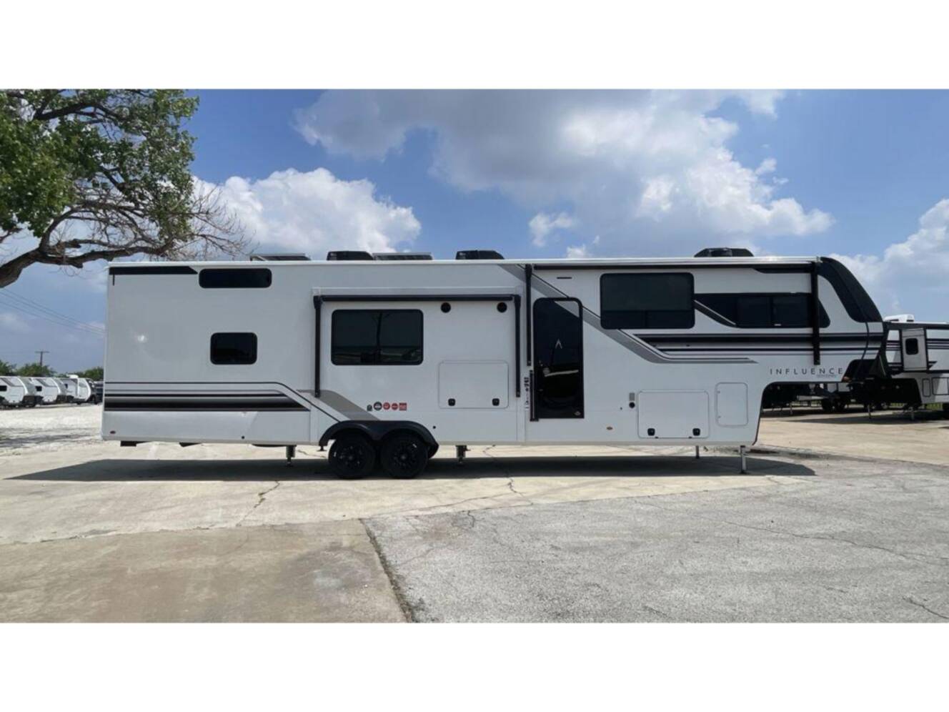 A photo of this 2027 Grand Design Influence 3804DS