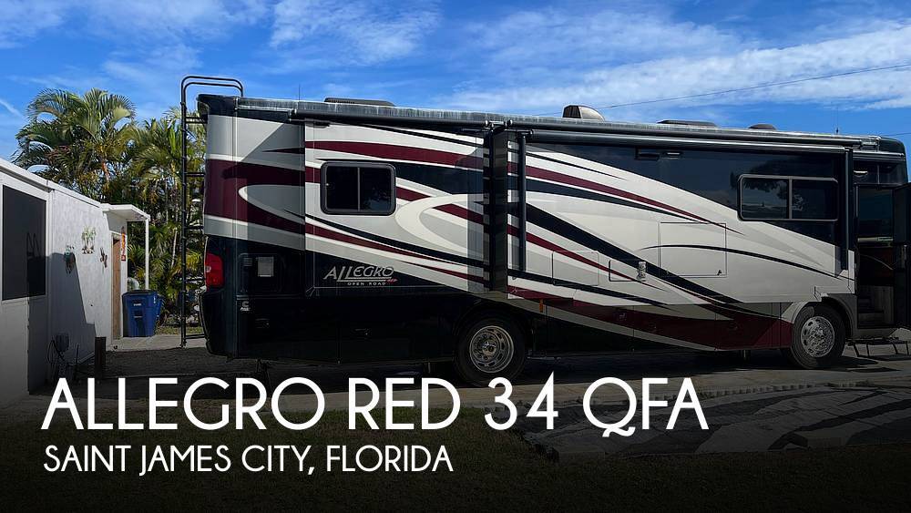 2013 Tiffin Allegro RED 34 QFA in saint james city FL