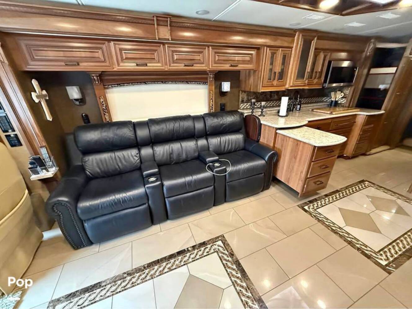 A photo of this 2015 Entegra Coach Cornerstone 45B