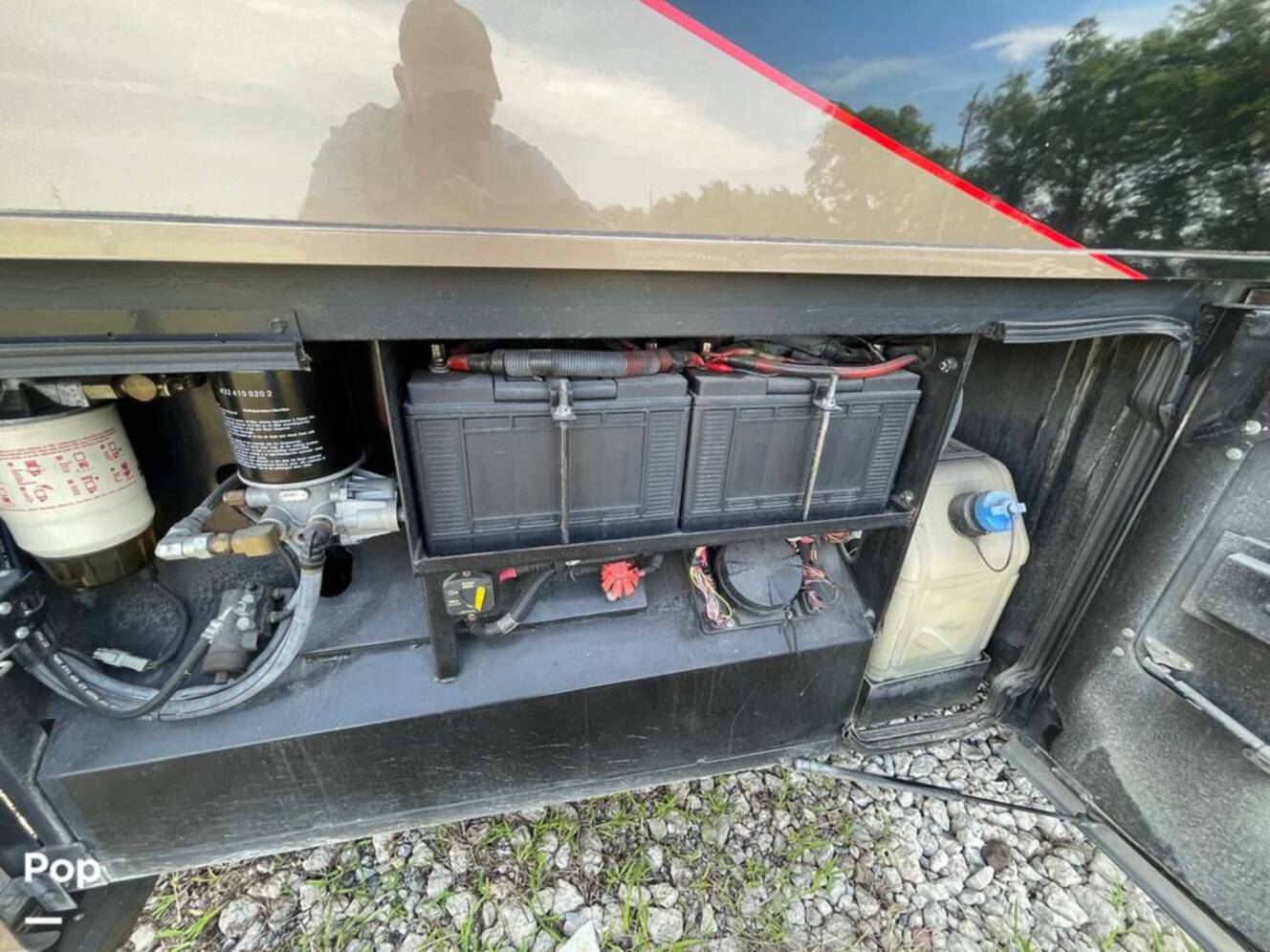 A photo of this 2015 Entegra Coach Cornerstone 45B
