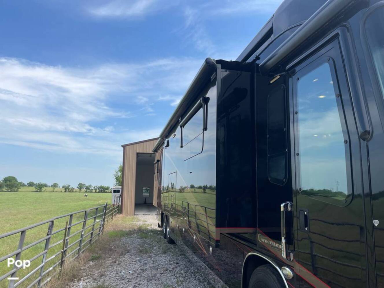 A photo of this 2015 Entegra Coach Cornerstone 45B