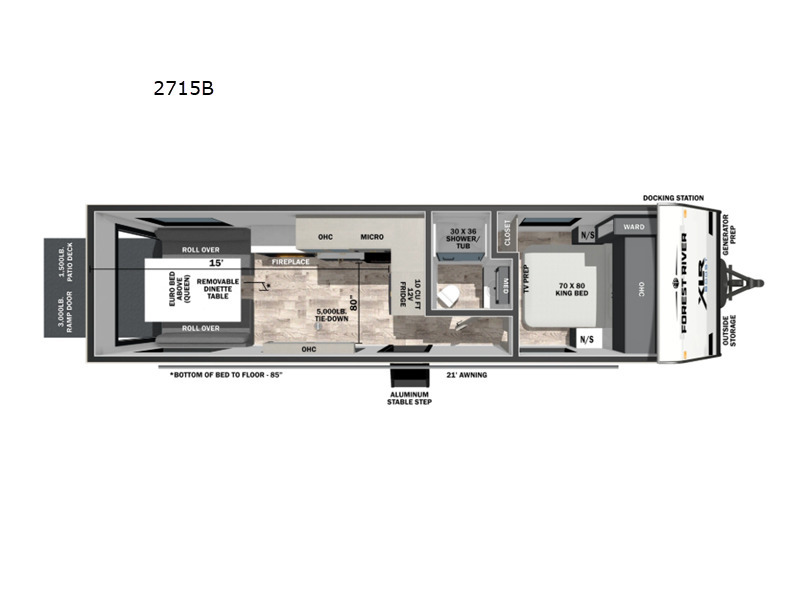 A photo of this 2027 Forest River Rv XLR Boost 2715B